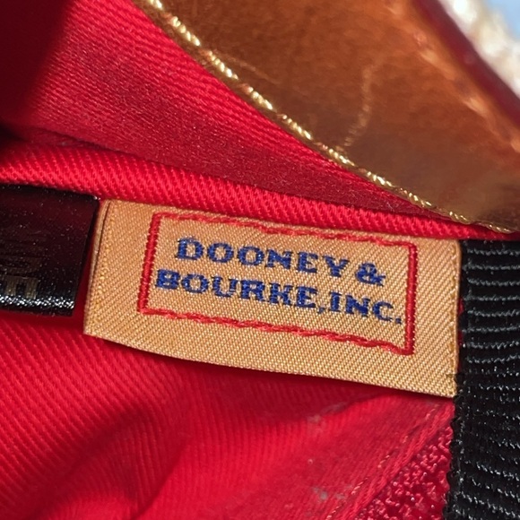 Dooney & Bourke Tan and Brown Snake Print Handbag - Picture 10 of 14